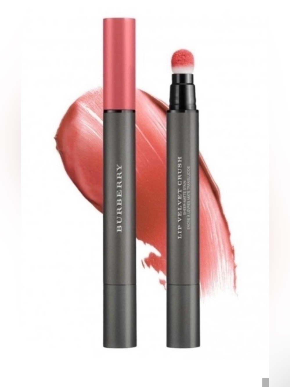 Burberry Lip Velvet Crush Cushion Lipstick 16 Copper Pink Matte New in Box